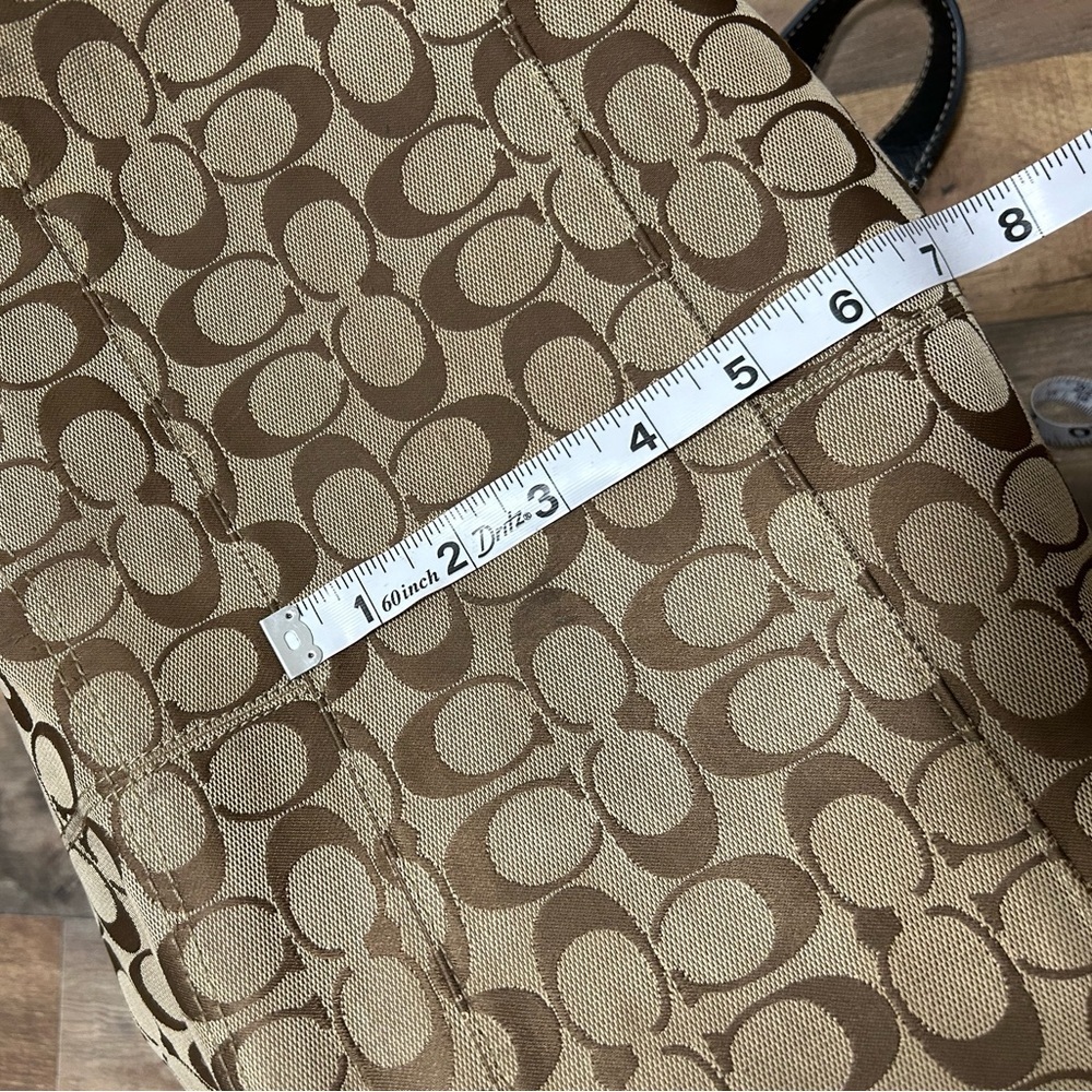 Coach Y2K  Brown and Black Signature Tote - Picture 13 of 13